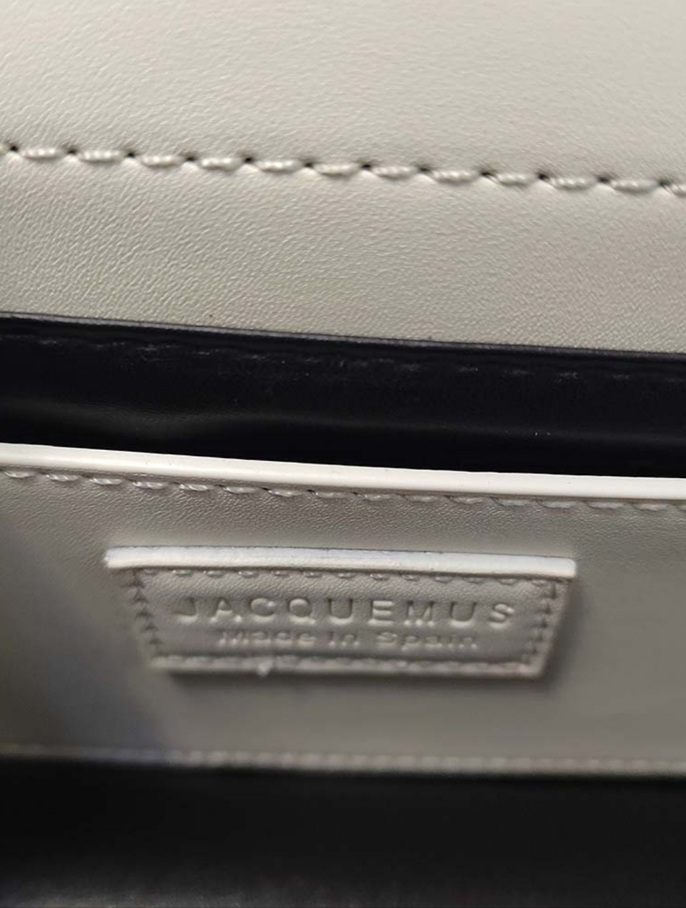 Jacquemus Le Bambino White Handbag Crossbody - Picture 6 of 9